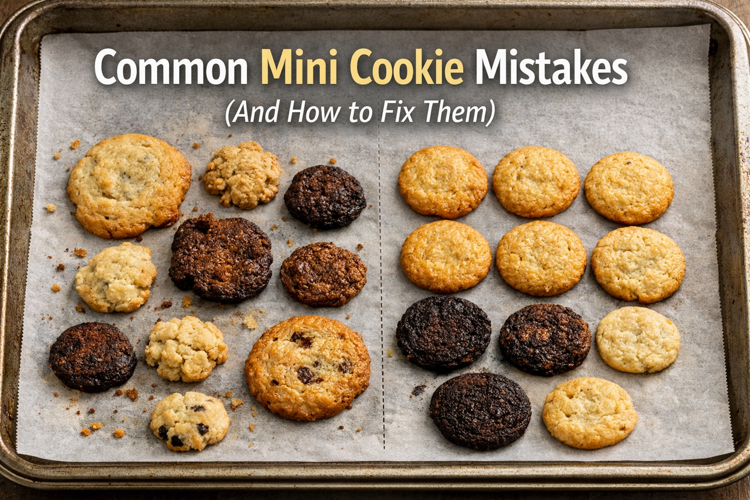 🍪Common Mini Cookie Mistakes (And How to Fix Them)